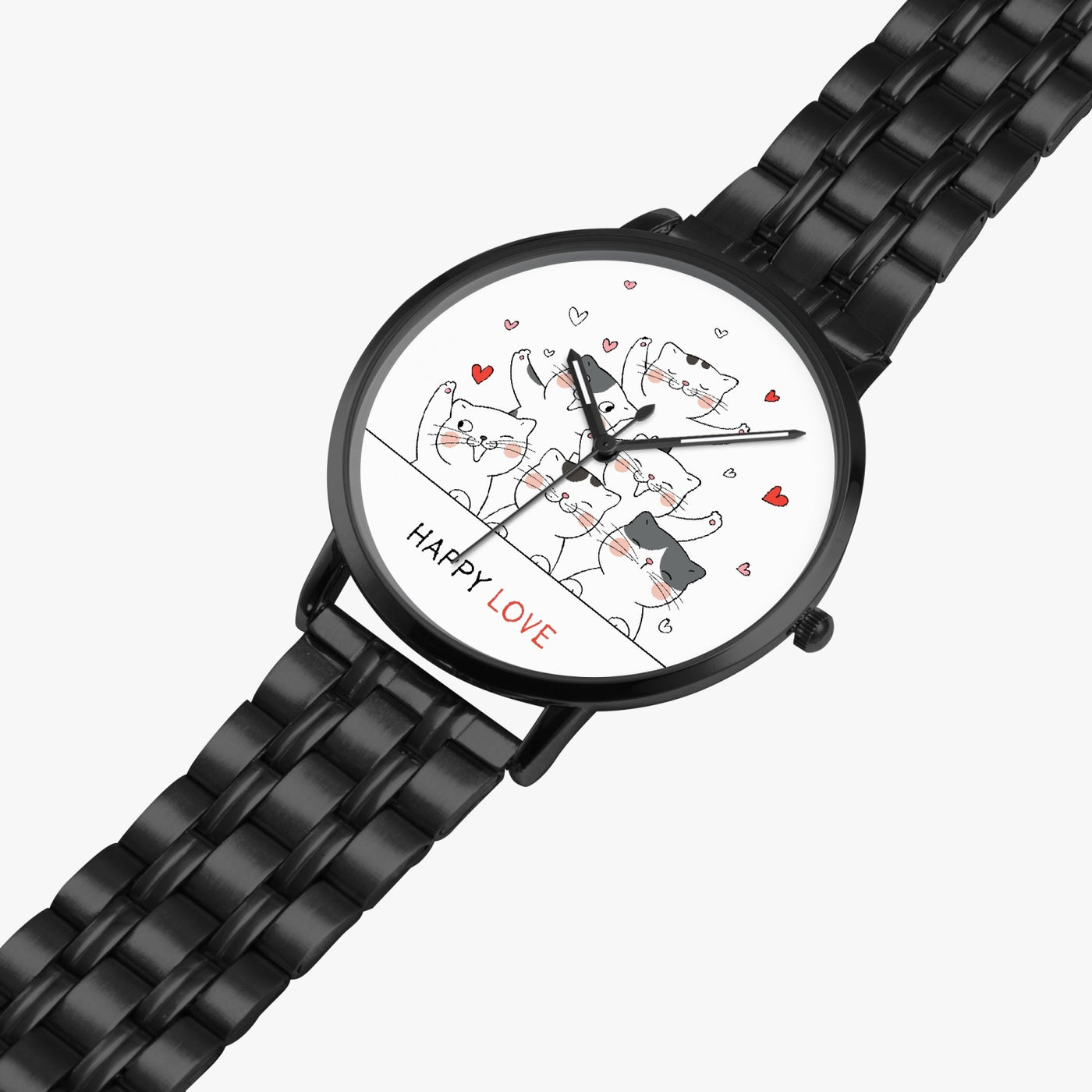 Happy Time - Instafamous Steel Strap Quartz watch