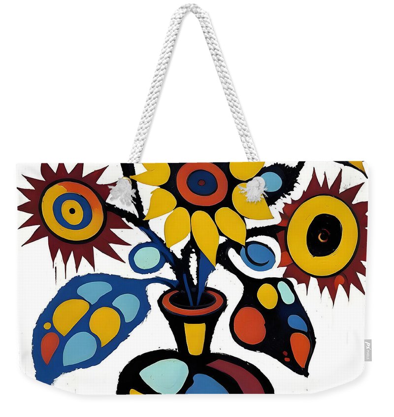 Abstract Floral Arrangement II - Weekender Tote Bag