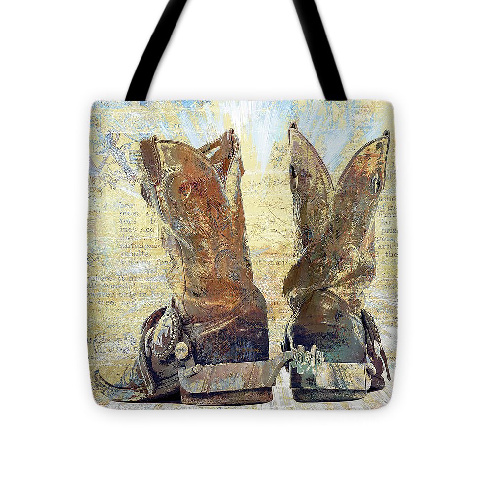 Boots and Spurs I - Tote Bag