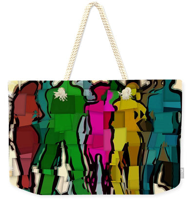 Different Strokes Cubed I - Weekender Tote Bag