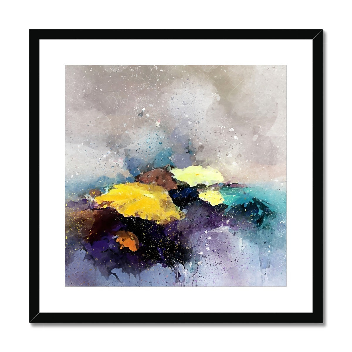 Braving the Elements Framed & Mounted Print