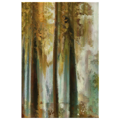 Golden Forest I Canvas Wrap
