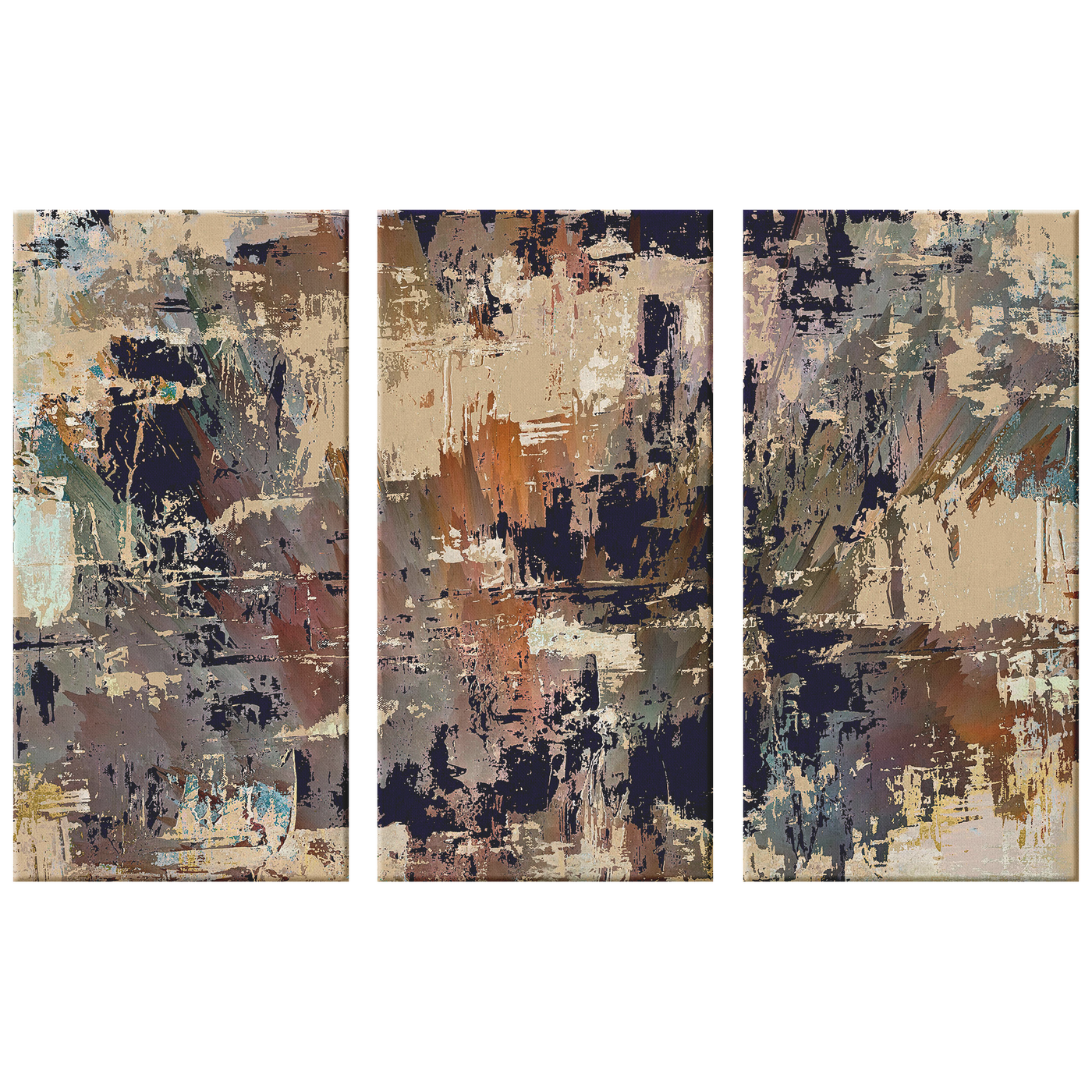 Chaotic Order Triptych