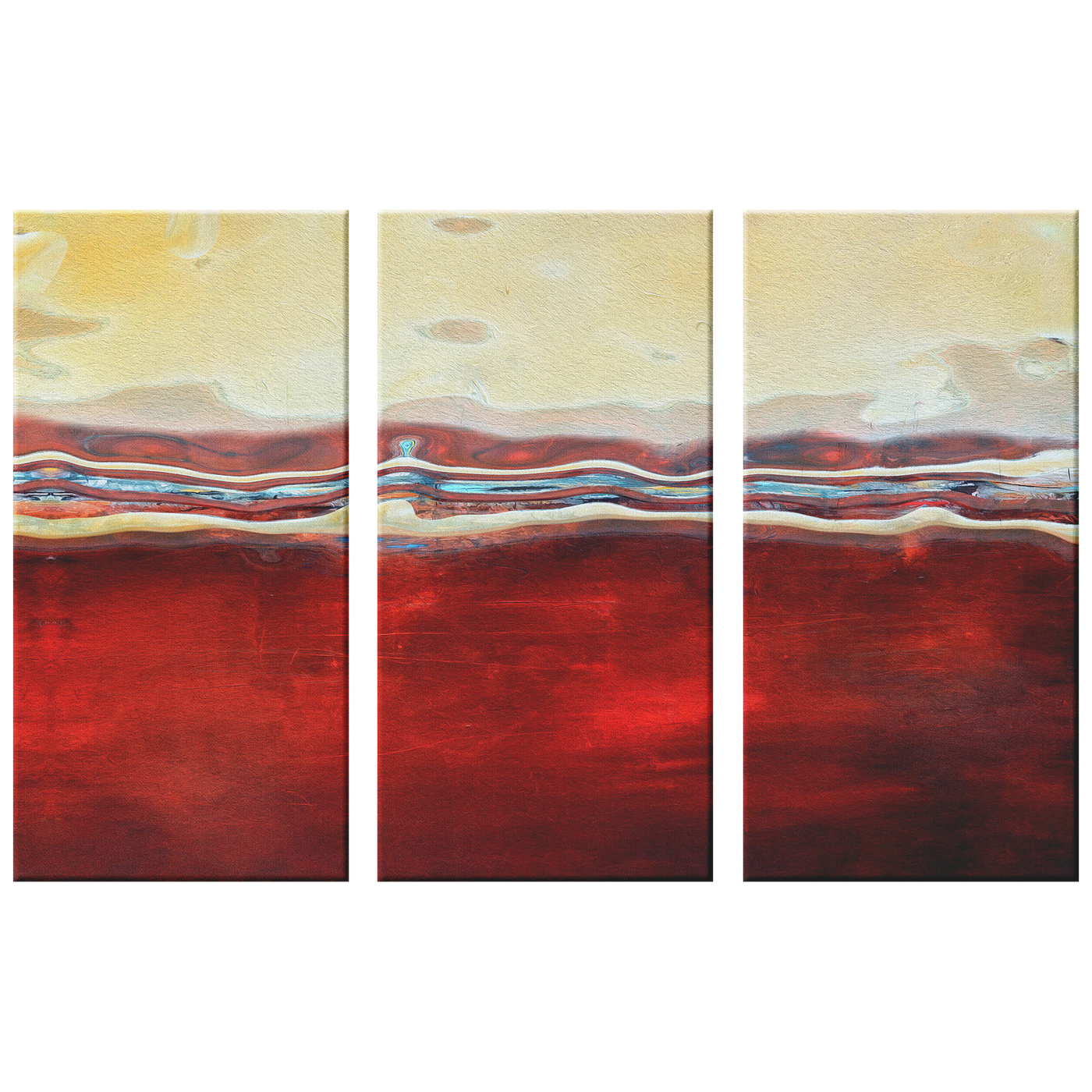 Arizona Sun I Triptych