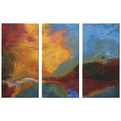Coastline I Triptych