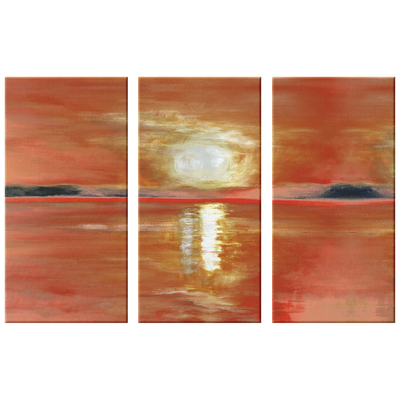 Crimson Skies II Triptych