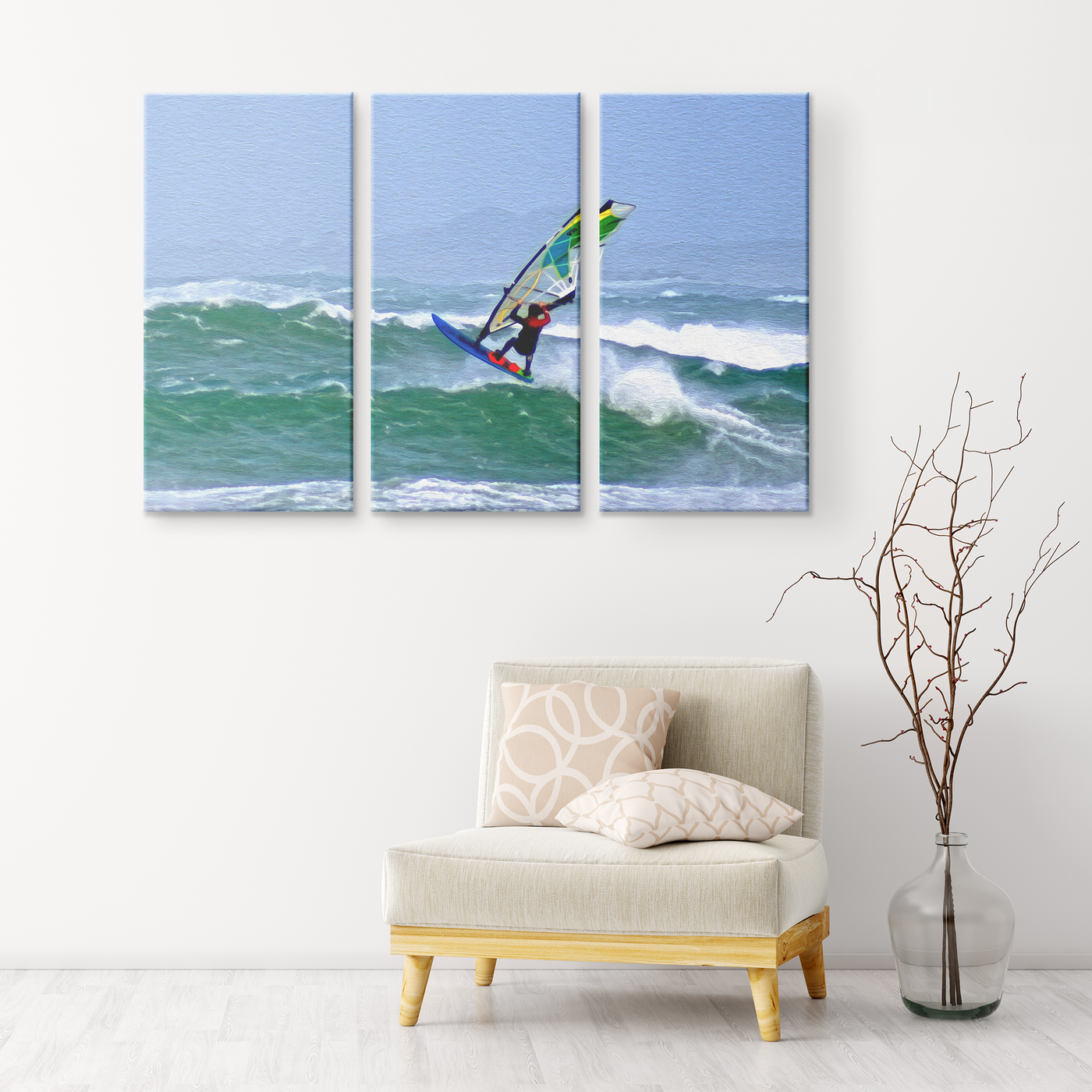 Wind Surfing Triptych