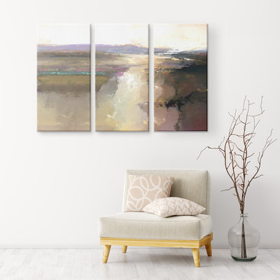 Easy Canvas Panting - A Trail Of Light Triptych | Bolo Art
