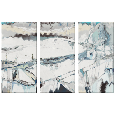 Blue Dawn II Triptych