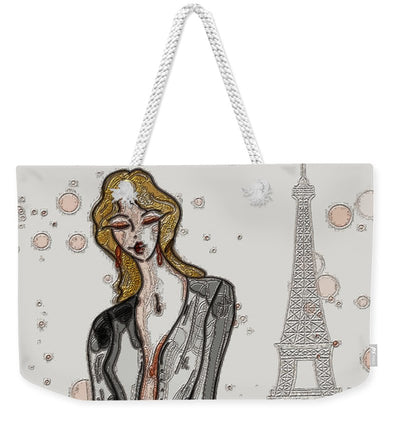 Paris Fashionista I - Weekender Tote Bag