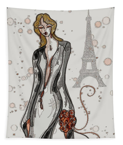 Paris Fashionista I - Tapestry
