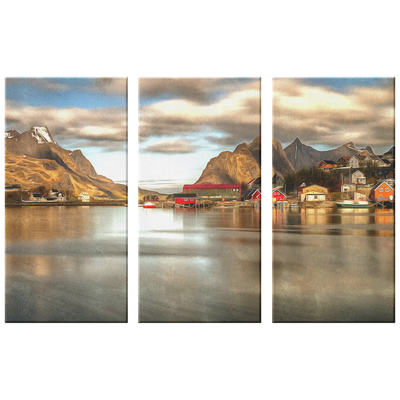Reine Norway Triptych