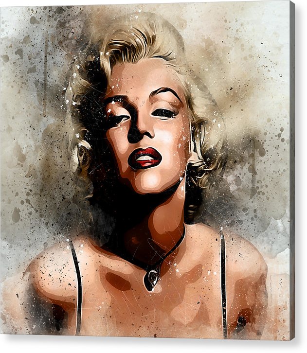 Remembering Marilyn - Acrylic Print