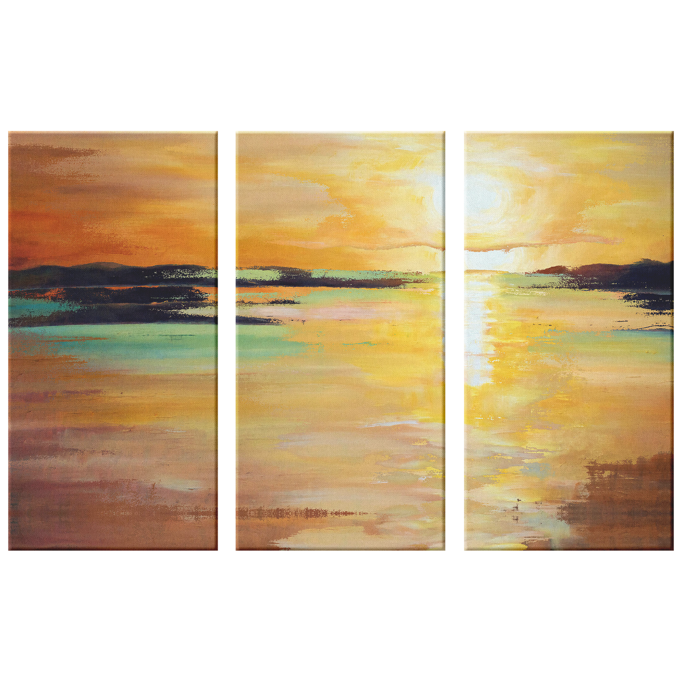 Sunset II Triptych