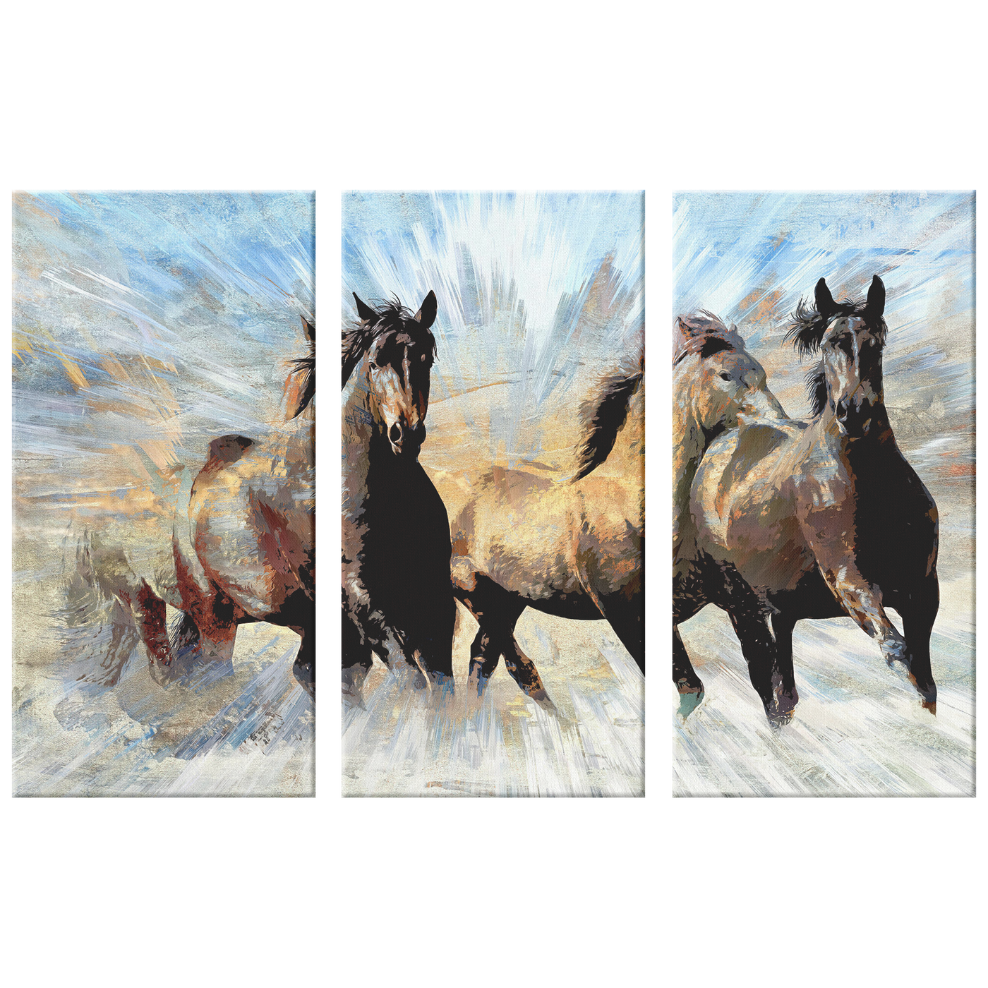 Against the Wind Triptych