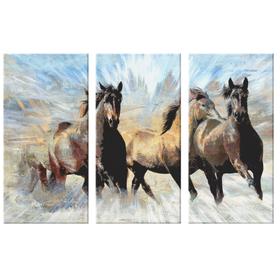 Against the Wind Triptych