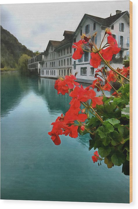 Switzerland I - Wood Print