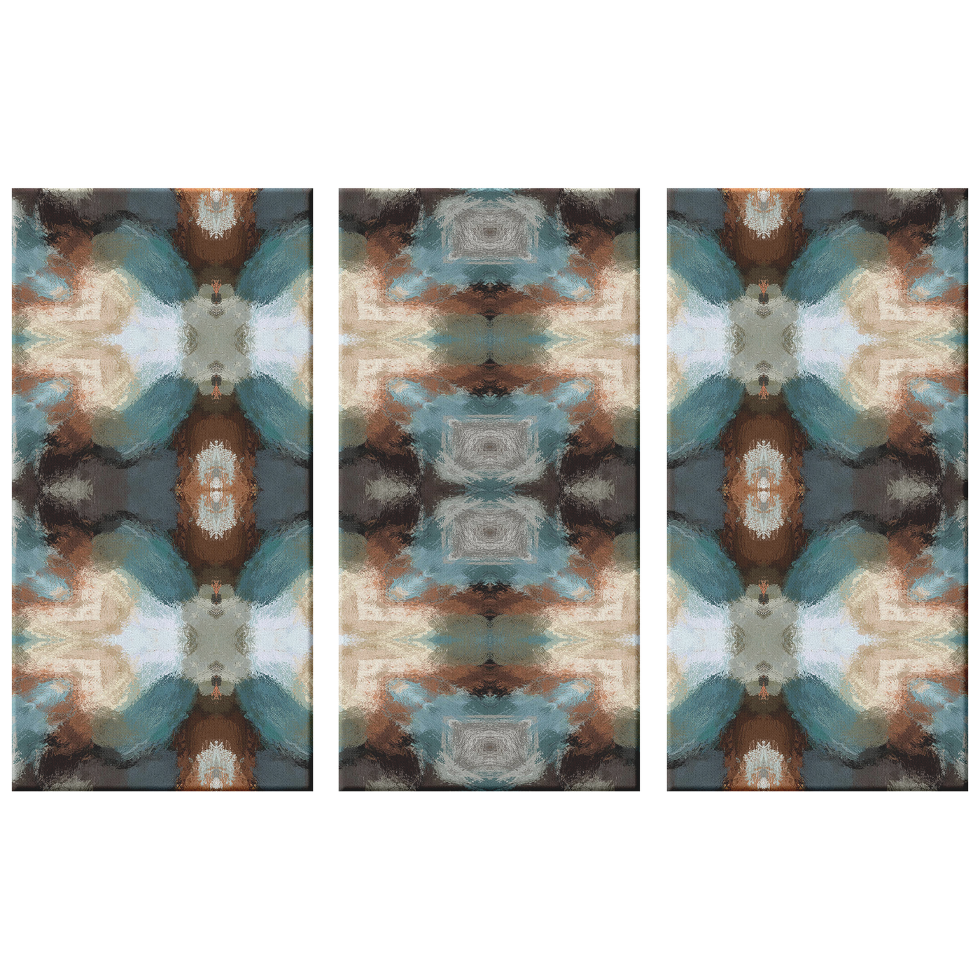 Indian Blanket II Triptych