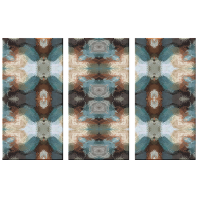 Indian Blanket II Triptych