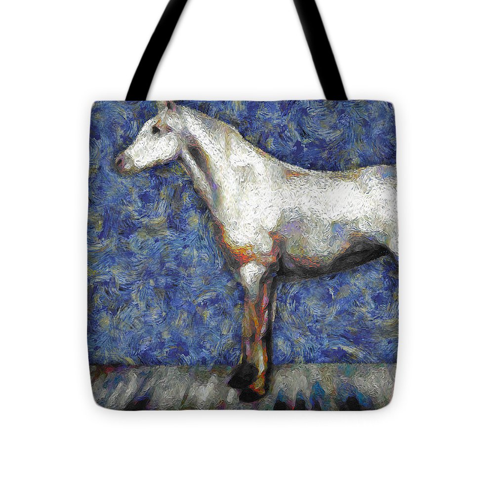 White Horse - Tote Bag