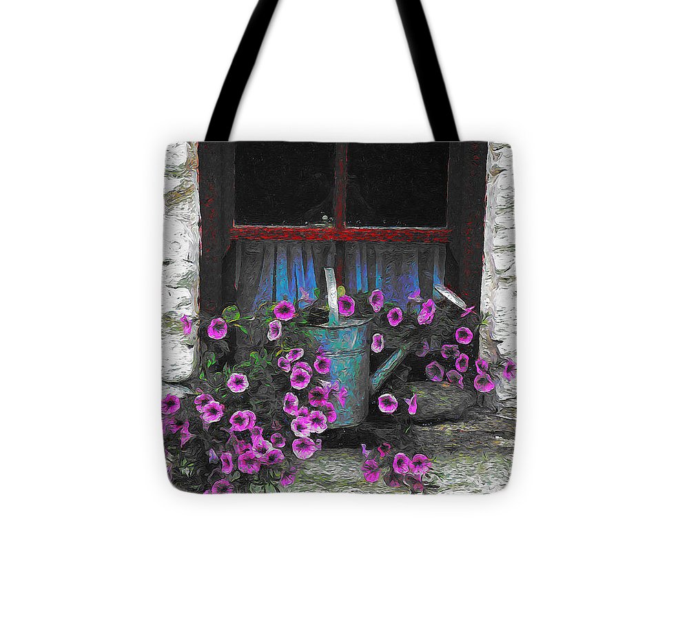 Window Flowers - Tote Bag