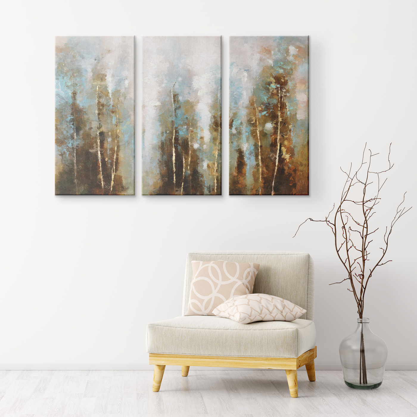 Winter Forest Triptych