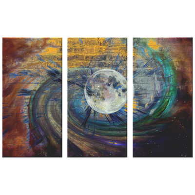 Approaching A Black Hole II Triptych