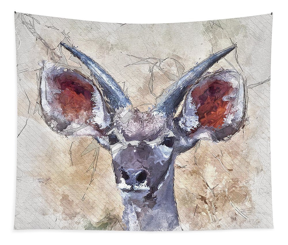 Young Kudu - Tapestry