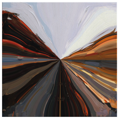 At the Speed of Light III Canvas Wrap